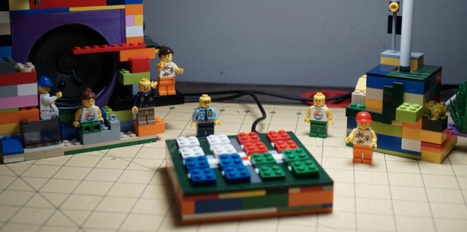 Tastiera Arduino Lego fai da te