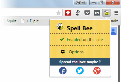 SpellBee - Estensione di Chrome per l'istruzione