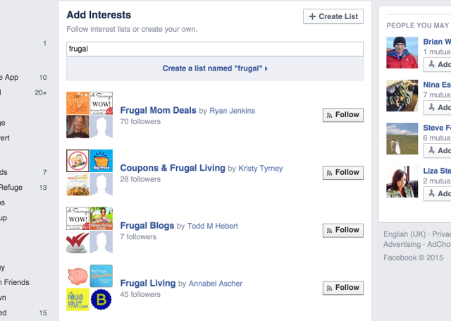 facebook-frugali-liste