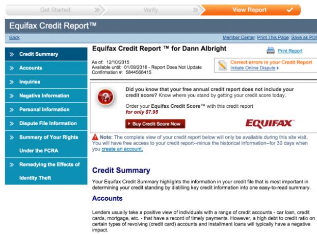 Equifax-credito-report