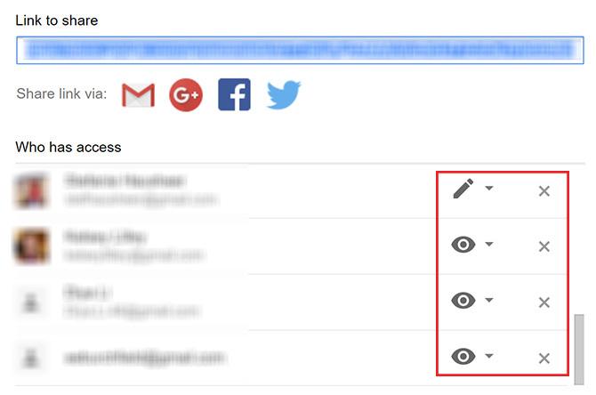 Come vedere chi ha accesso ai tuoi file di Google Drive Modifica condivisione