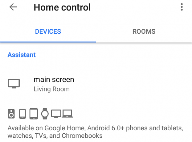 Assistente Google Smart Home Connect