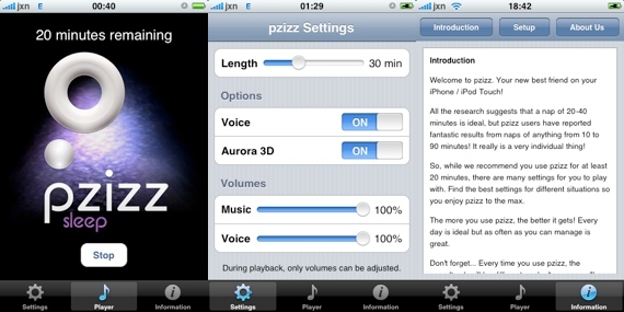 Dormi meglio e ri-energizza in movimento con Pzizz per l'iPhone + Omaggio! pzizz3