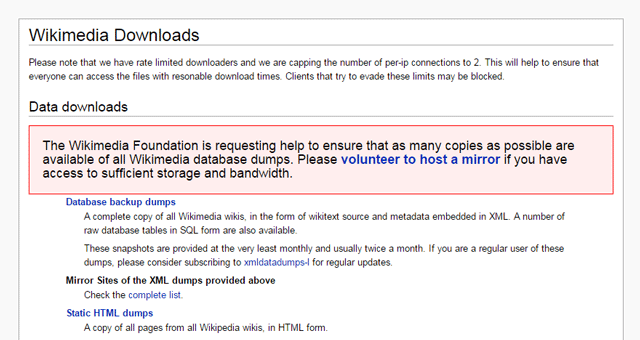 Discariche di Wikipedia