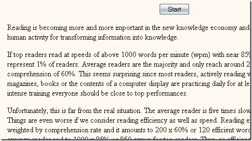 come aumentare la velocità di lettura