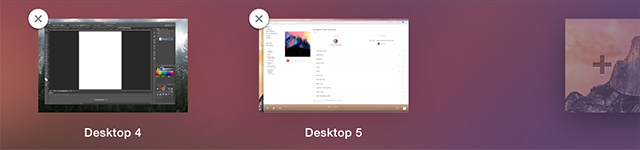 Come utilizzare più desktop in newdesktop per Mac OS X.