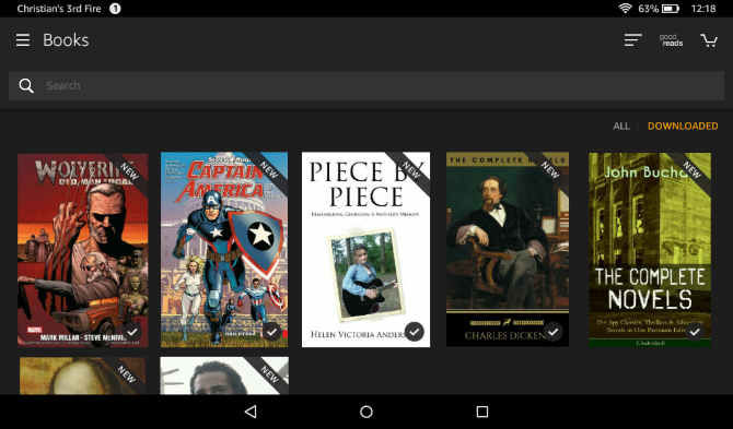 Il tuo manuale non ufficiale di Amazon Fire Tablet muo libreria di libri amazonfireguide android