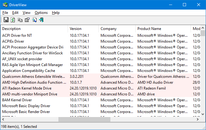 Come trovare e sostituire i driver di Windows obsoleti driverview 670x421