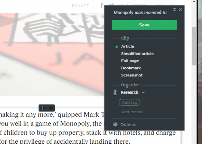 Come usare Evernote: il manuale non ufficiale evernote web clipper