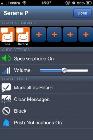 walkie-talkie voxer