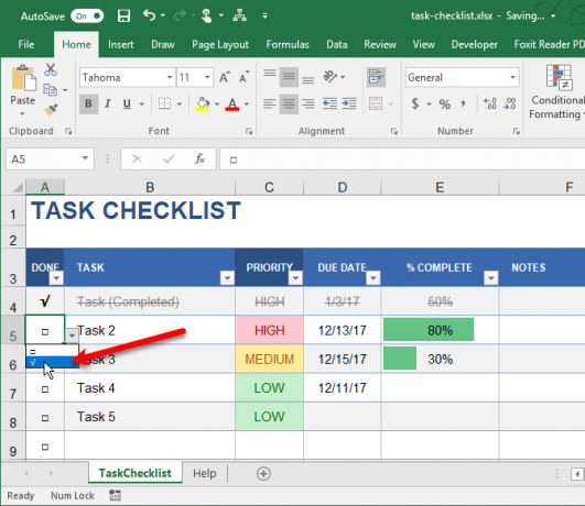 tipi di elenchi Excel per facilitare l'inserimento dei dati