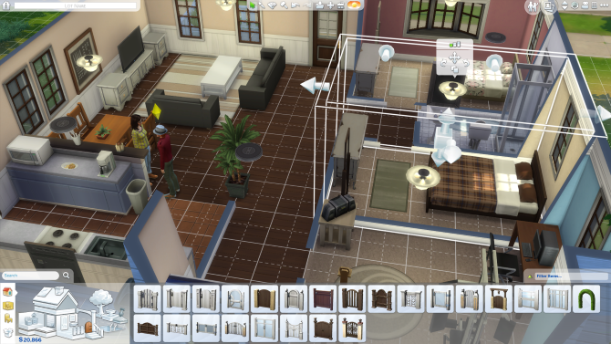 The Sims 4 costruzione di case e stile