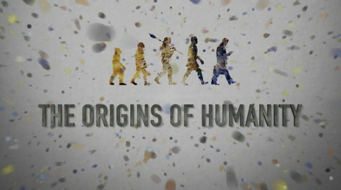 La carta del titolo Out of the Cradle The Origins of Humanity