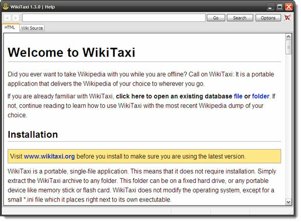 scarica le pagine di Wikipedia