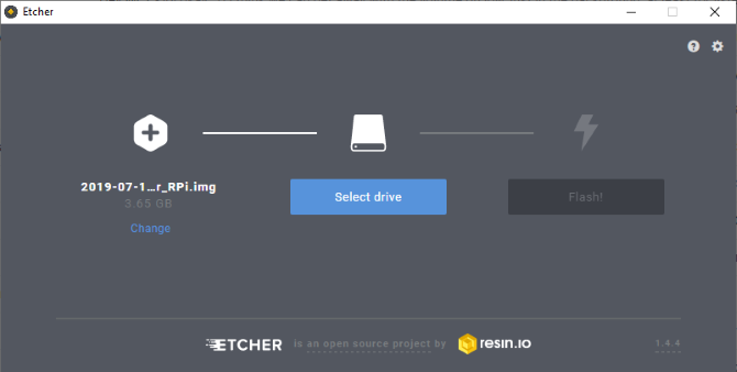 Installa Emby Theater su Raspberry Pi con Etcher