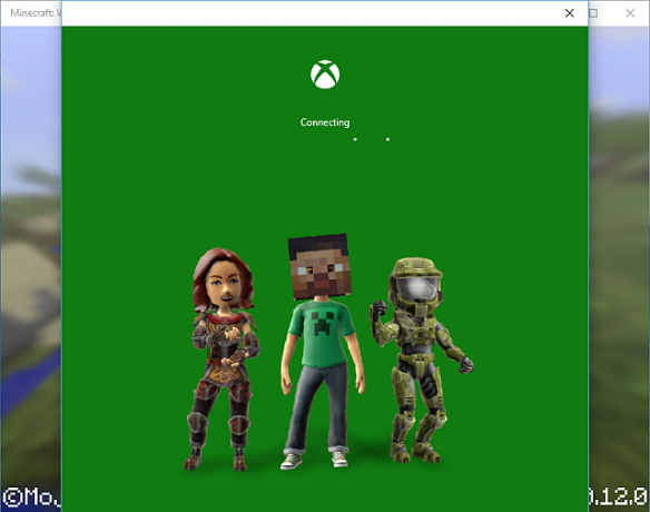 Accesso Xbox Minecraft