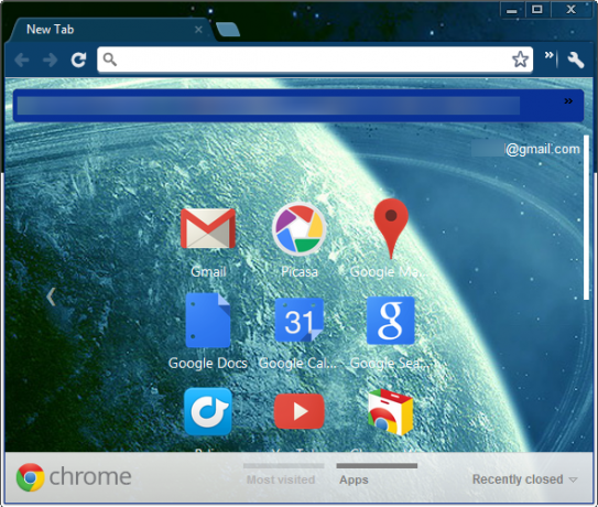 personalizza il browser