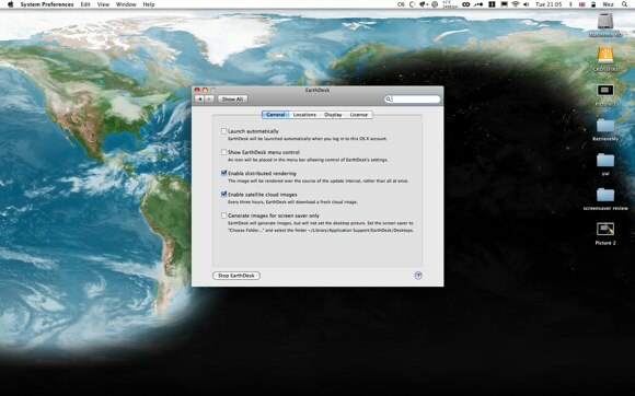 5 Screensaver per Mac OS X e Windows EarthSek