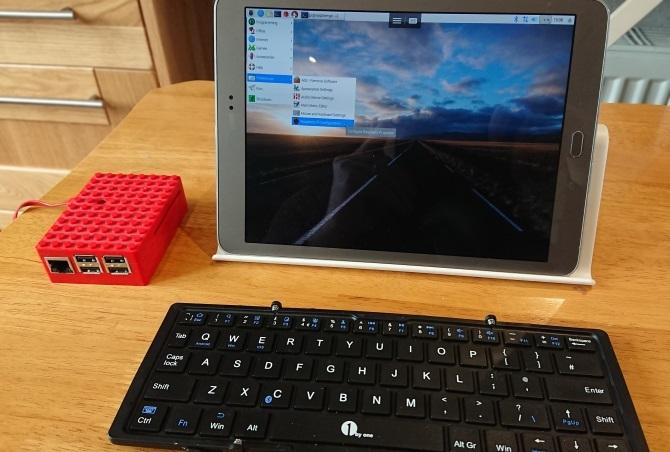 usa il tablet Android come schermo per Raspberry Pi