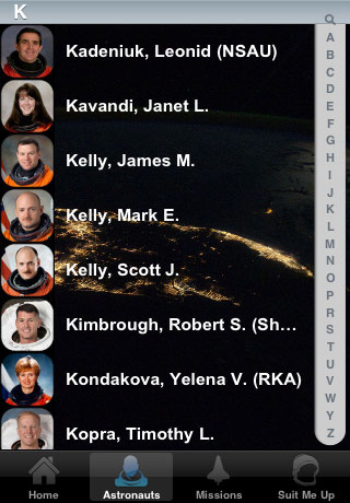 app per iPhone della NASA