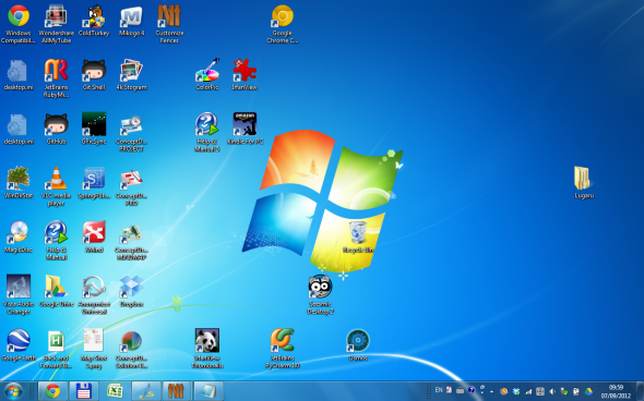 organizzare le icone del desktop di Windows