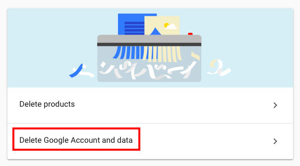 elimina in modo sicuro l'account google o gmail