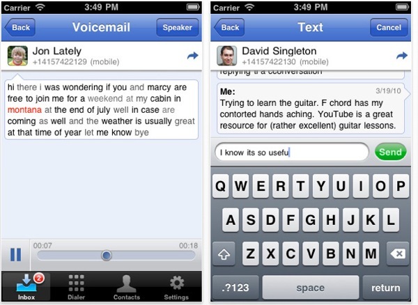 app google voice