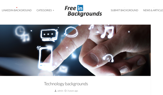 Categoria tecnologia FreeLinkedInBackgrounds