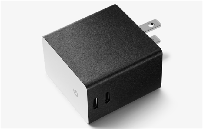 Caricatore USB-C a doppia porta di Google