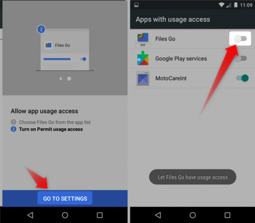 File Android Vai Accesso utilizzo