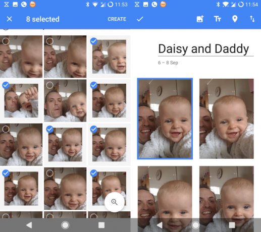 google photos assistant album