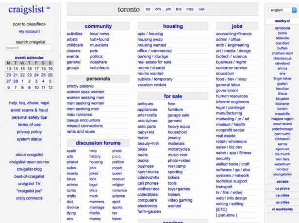 5 motivi per cui eBay è meglio di Craigslist per vendere gadget usati CraigslistHome 670x500