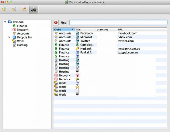 KeePassX e MiniKeePass: un keepass gratuito, sicuro per iOS e Mac OS X con password