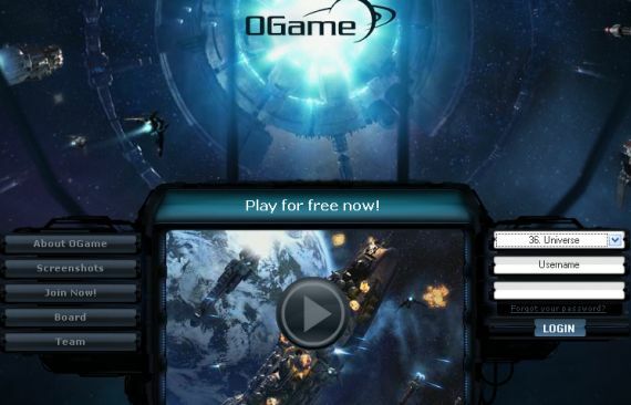 Ogame - Un gioco di strategia online gratuito di Space War ogame1