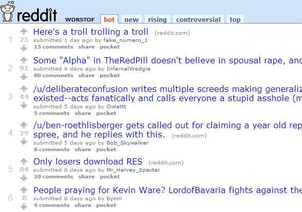 Meta - 7 Subreddits impressionanti Tutto su Reddit reddit worstof