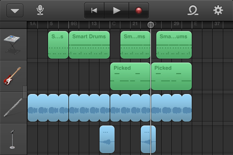 5 motivi per spendere $ 5 su GarageBand per iOS [iPad, iPhone e iPod Touch] sequencer banda garage