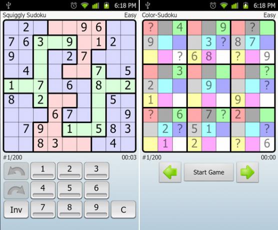 puzzle di sudoku gratuiti