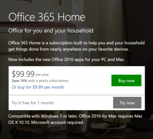 Office 365 Buy