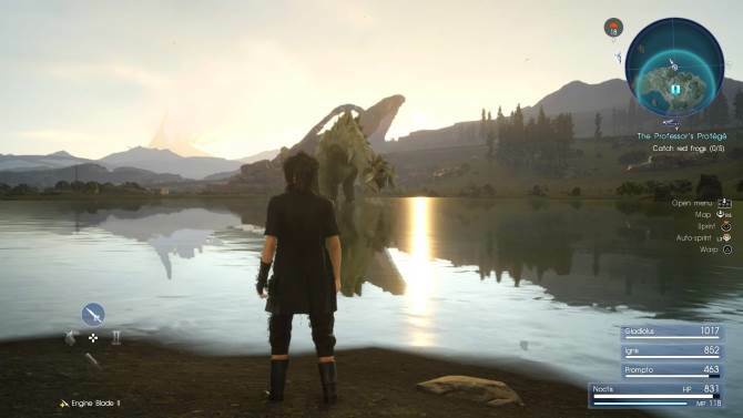 screenshot di final fantasy xv