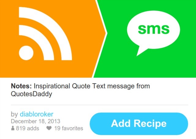 ifttt-per-sms-ricetta