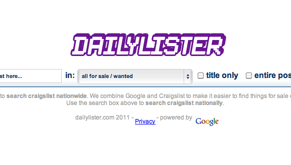 motore di ricerca craigslist