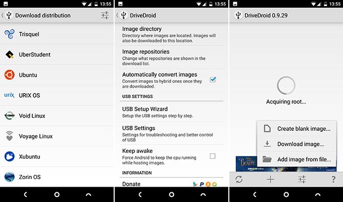 Android Drivedroid