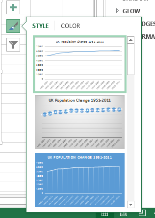 Stili predefiniti di Excel