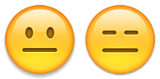 emoticon emoji vuoto