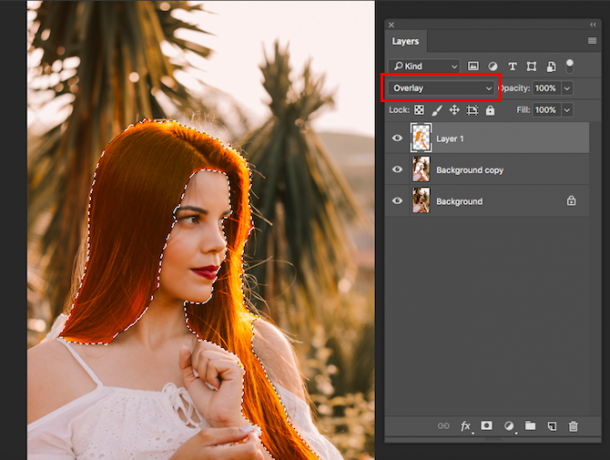 Come cambiare il colore dei capelli in Photoshop Metodo di colore dei capelli di Photoshop 2