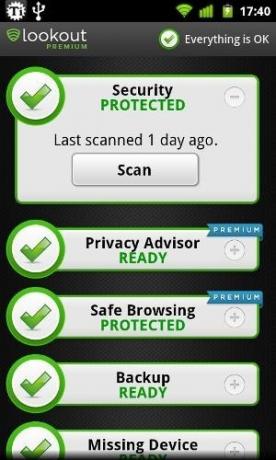 recensione Android di sicurezza mobile