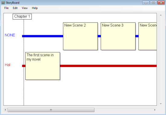 yWriter: un elaboratore di testi per la scrittura creativa 23 03 2009 20 15 25