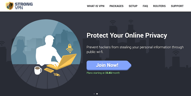 La tua guida per l'International Web strong screenshot di VPN 670x337