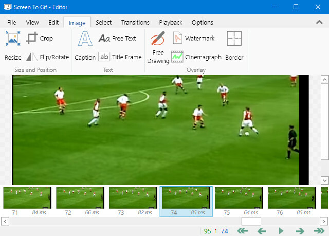 editor di screentogif