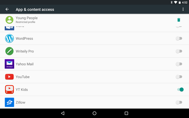 ShareAndroidTablet-Limitare-Apps